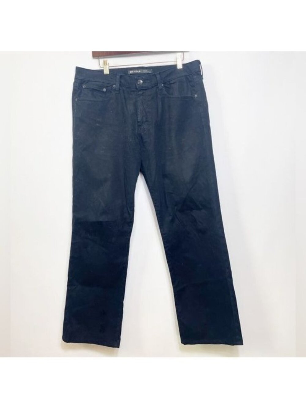 Big Star Men's Jeans Union Black Size 34R